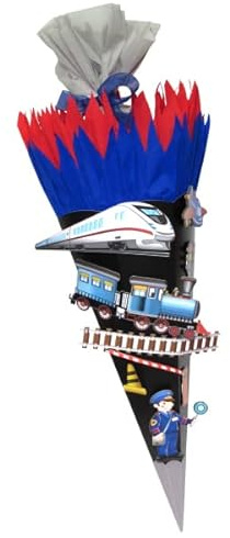 Prell Schultüte Bastelset Eisenbahn/Zug