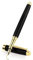 Cobee Vintage Wooden Fountain Pens, 0.7mm Handcrafted Fountain Pen Wood Luxury Pen Fine Point Business Pen Compatible with 2.6mm Cartridges for Journaling Calligraphy Gift Supplies (Black)