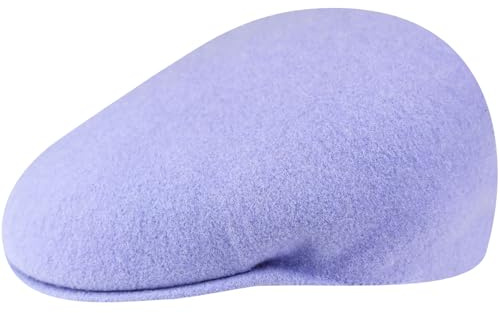 Kangol 504 Flexfit Mütze Flatcap Schirmmütze Herren - Schiebermütze Wollcap mit Schirm Herbst Frühjahr Winter Sommer Frühling-Sommer Herbst-Winter