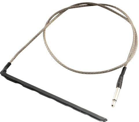 Musiclily Basic Transductor Cerámico Pastilla Piezo Debajo Selleta para Guitarra Acústica, 69mm×2,8mm
