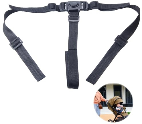 Arnés Silla Bebé 5 Puntos, Cinturón Seguridad Bebe Correa Universal Ajustable Para Silla Alta Arneses Carrito Niño Segura de Cinco Puntos Accesorio Para Cochecito Infantil Trona Paseo (3)