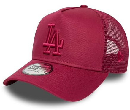 New Era Uni League ESS Dodgers Trucker Cap Basecap Baseballcap Truckercap Meshcap Damen/Herren/Snapback - Snapback, mit Schirm, Schirm Frühling-Sommer