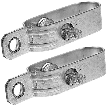 OKUMEYR 2Stücke Drahtseilspanner für Outdoor Stahldraht Spanner für Zaun Rankhilfe Robust Langlebig für Forstwirtschaft Freizeitaktivitäten