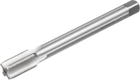 sourcing map Metric Thread Tap M18 x 1 H2 160mm Extra Long Straight Flute Screw Thread Milling Machine Taps Threading Tapping Repair Tool