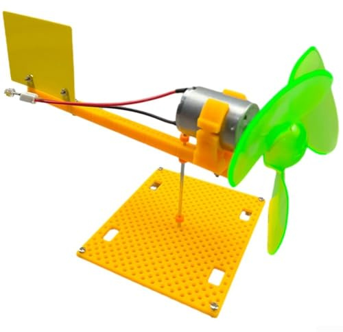 Kit générateur d'énergie éolienne avec moteur sans balais et lames réglables à des fins éducatives