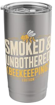 Smoked & Unbothered Beekeeping Edition Apparel Stainless Steel Insulated Tumbler