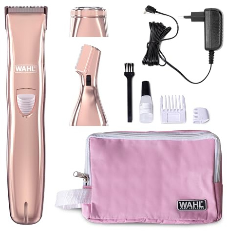 WAHL Ladies Face and Body Hair Remover, tondeuse pour femmes, rasoir rotatif pour femmes, épilateur à sourcils, sabot