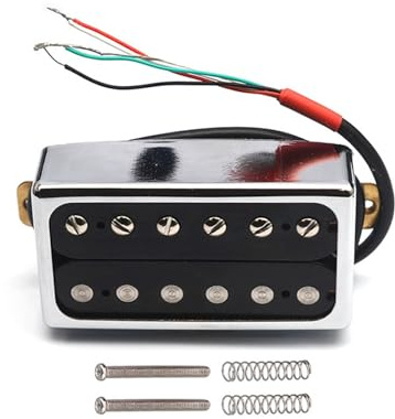 Offener Tonabnehmer Mit Messingkappe Und Doppelspulenrahmen Für Elektrische Akustikgitarren(3/4)
