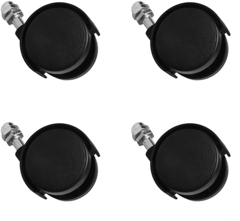 4 ruote direzionali per Midea elettrico di ricambio per riscaldatore a olio elettrico, corrispondenza dimensionale accurata e funzionalità (senza freno)