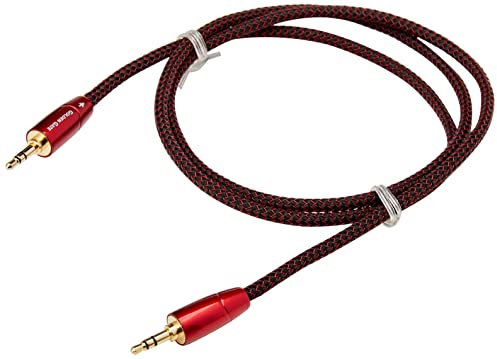 AudioQuest 1 m Golden Gate 3,5 mm Audiokabel 3,5 mm Schwarz - Audiokabel (3,5 mm, 3,5 mm, Kupfer, 1 m) Schwarz