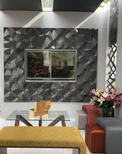AS Country Stone | Wandverkleidung 3D Wand, 3D Wandpaneele, 3D Wanddeko, 3D Look für Innenbereich, Geschäftsräume | Penta Smoke