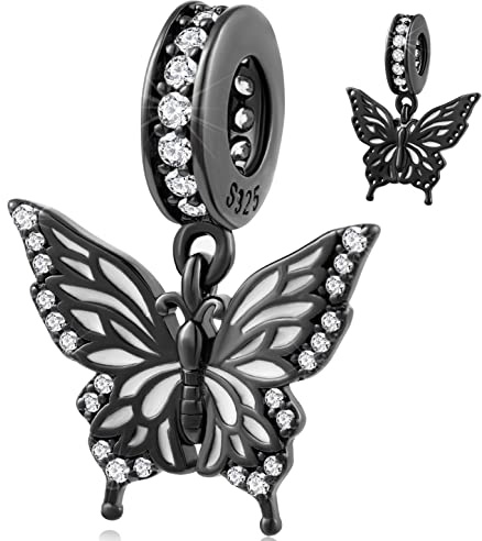 Charms insectes animaux pour bracelet européen, pendentif maman bebe de chien ours hibou, grenouille coccinelle libellule papillon lapin panda, perles elephant en argent sterling, pour fête des mères