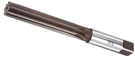 CoCud Escariador Manual Diámetro de Corte de 3/4 6 Flautas Herramienta de Corte de Acero - (Aplicaciones: para Aluminio Cobre Plástico)