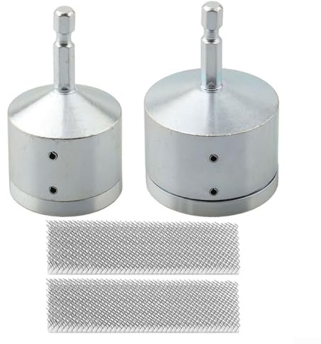 Whychstore Nettoyeur de tuyaux, perceuse électrique, nettoyeur de tuyaux en cuivre, brosse de nettoyage de tuyaux en cuivre de 15/22 mm (15 mm + 22 mm)