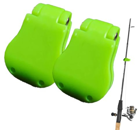 Zegaqae Sujetadores Para Cañas De r,Dos Piezas Retenedor Fijo Para Postes - Portacebos y Aparejos para en Playa Coche Almacenamiento Exterior