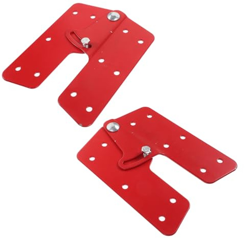 Homoyoyo 2pcs Heavy Duty Step Ladder Hinge Folding Ladder Hinge Replacement Iron Parts for Sturdy Support and Versatile Use