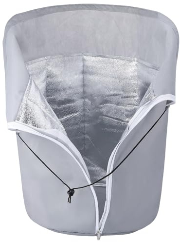 Générique Voile Hivernage Exterieur, Ousses De Housse Protection en Pot Contre Le Froid Et Le Gel, Toile Hivernage Réutilisable avec Cordon De Serrage, pour Palmier Citronnier