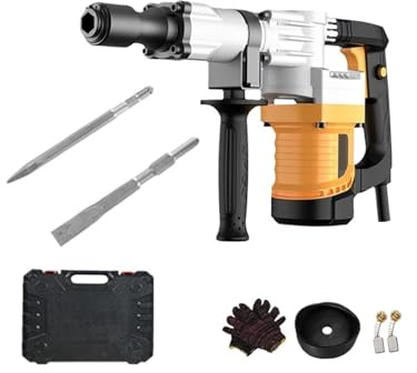 Trapano A Percussione Elettrico Rotativo Da 1200 W, A For Scanalature In Calcestruzzo, Installazione Di Acqua Ed Elettricità Robusto E Facile Da Usare