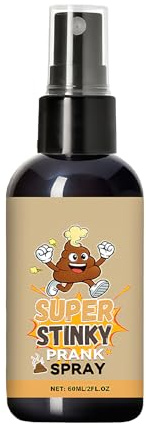Extra stark prutsspray, 60 ml extra stark poop stinkande vätska roligt skämt | Spray flytande för fladdring - för fester för vuxna och barn april april halloween