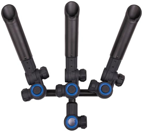 Fox Matrix 3D-R Multi Angle Rod Holder - Rutenhalter für 3 Angelruten, Rutenständer zum Feederangeln, Rutenablage für Feederrute