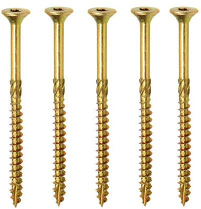 200 St. Spanplattenschrauben Holzschrauben TORX Teilgewinde verzinkt Ø 6x80