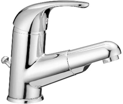 Miscelatore lavabo con doccetta estraibile Porta&Bini