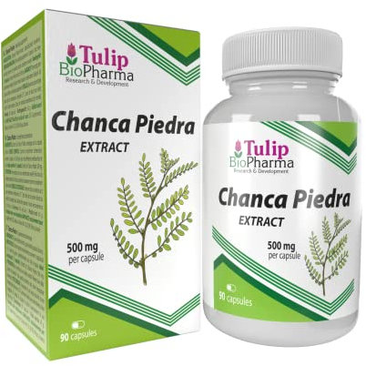 Chanca Piedra Extracto 500mg 90 Cápsulas, Probado en Laboratorio, Quebra Pedra, Phyllanthus Niruri