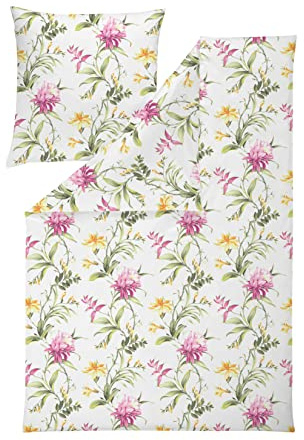 ESTELLA Mako Interlock Jersey Bettwäsche Fuchsia 1 Bettbezug 135 x 200 cm + 1 Kissenbezug 80 x 80 cm Farbe 690/fuchsia