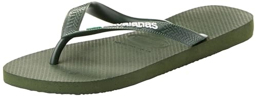 Havaianas - Top Brasil Logo, Tongs Confortables, Durables et Légères, avec Semelle Antidérapante, Drapeau Brésilien, Adultes Unisexe