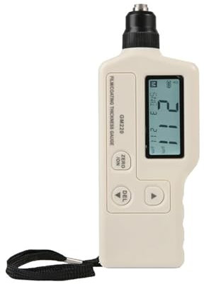 Misuratore di spessore del rivestimento Calibro di spessore del rivestimento Pellicola LCD professionale Spessore della vernice digitale su conduttore di ferro magnetico Strumento di misura della larg