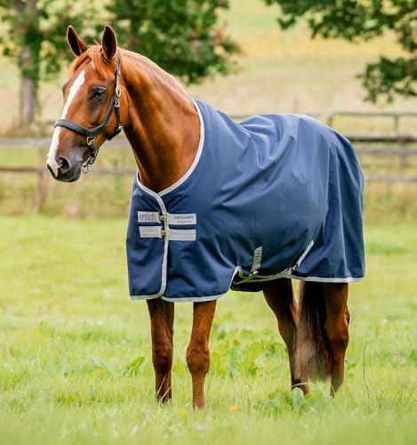 Horseware Amigo Ripstop 900D Lite 0g Turnout Decke Navy/Titanium Grey