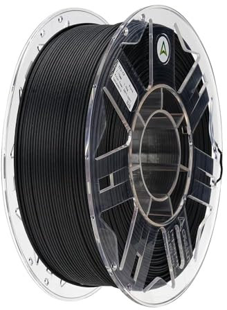 Creality Hyper PPA-CF Filament 1.75mm Schwarz, 3D Drucker Filament 1kg geeignet für den Druck von funktionellen Teilen im Außenbereich, Wetter- und Hitzebeständig