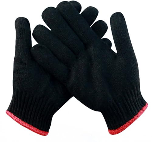 Shatore Heat Resistant Gloves for Cooking, Grilling, BBQ - Premium Protection for Safe Handling and Comfort (Black)