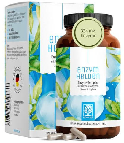 NATURTREU® Verdauungsenzyme (Digestive Enzyme) - Enzymhelden: Enzym Komplex