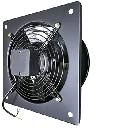 RWSXY Ventilatore di Scarico da 8/10/12/14/16 Pollici, Ventilatore di Scarico Potente ad Alta velocità, Ventilatore di Scarico per condotti industriali Commerciali, Ventilatore assiale in Metallo