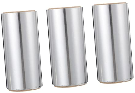 WRITWAA 3rollen Haarfolie Aus Aluminiumfolie Zinnfolie Für Nagellack Haarfärbung Strähnchen Salon-haarfolie Haarfärbe-aluminiumfolie Aluminium-zinnfolie in Box