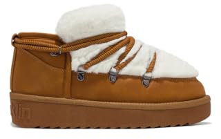 D.Franklin Stivali da donna alla caviglia stile australiano Nordic Trk - Stivali per Donna - Moda Casual - Taglia (40) - Modello nordic-trk-fur-low