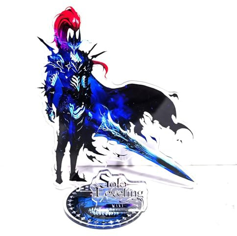 CSYJYMCFX Anime Solo Leveling Figur Acrylständer | 15 CM Doppelseitige Figur | Schreibtischdekoration Kollektionen Geschenke (6)