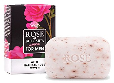 Jabón Natural de Rosa Caballero - Rosa de Bulgaria