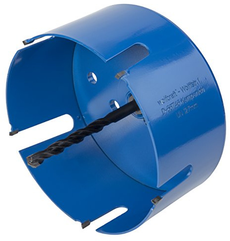 wolfcraft 5961000 - Trépan Traversant Multimatériaux CT Diamètre 127 mm
