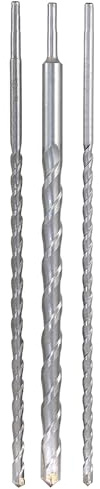 Dekton 3PC 450MM SDS Plus Masonry Drill Bit Set | Heavy Duty for Block, Brick & Concrete | Precision Drill Bit for Accurate Holes | Durable Construction for Tough Materials |For Professional & DIY Use