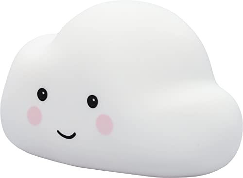 Reer lumilu süßes Wolken-Nachtlicht, tolles Taufgeschenk, Geburtstags-Geschenk für Jungen und Mädchen, Weiß, 1 Stück (1er Pack)