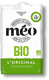 CAFÉ BIOLOGIQUE MOULU 100% ARABICA 500G, MEO, LOT DE 3