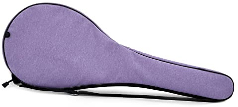 Alephnull Porta Racchetta Tennis Borsa Tennis Borsa Padel 70/80 cm per una Racchetta / 2 Racchette da Badminton Porta Racchetta Padel per Donne e Uomini (Viola, 80CM)