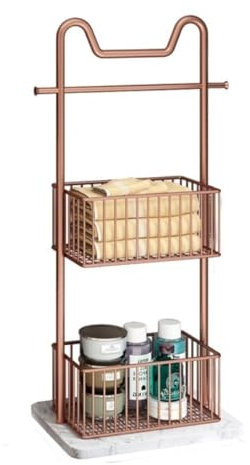 Porte-Serviettes de Salle de Bain sur Pied Porte-serviettes Autoportant En Métal Avec Base En Marbre Porte-serviettes Nordique Porte-serviettes Pour Chambre Buanderie échelle Porte Serviette ( Color :