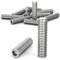 ORTAVA Tornillos prisioneros, tornillos prisioneros M5 x 20 mm, DIN 913/ISO 4026, con hexágono interior (ISK) y cabeza cónica, tornillo prisionero acero inoxidable (plata)