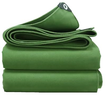 Wasserdichte Segeltuchplane, 2 x 14 m, robuste Plane für Boden, Camping, Boot, Terrasse, Pflanzen, Dach, wasserdicht, mit Ösen, Outdoor-Abdeckfolie