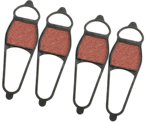 AOKWAWALIY 2paare Crampons Für Schuhe Doppelseitige Grobe Sand-oberfläche Für Optimalen Halt Eis Und Schnee Für Outdoor-aktivitäten Wie Wandern Laufen Und Angeln