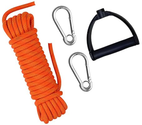 YUPEIUKLI Wasserski-Seil mit Griff, Nylon-Schleppseil, Wagen-Zugseil für Wakeboard, Knieboard, Snowboard-Ausrüstung, langlebig