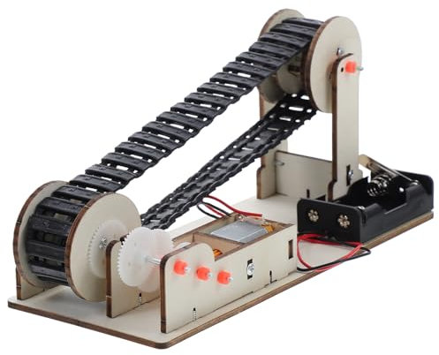 ULTECHNOVO 1satz Modellbau-kit Für Mädchen Elektrischer Transportband Mit Werkzeuggürtel Und Lehrmaterialien Für Und Wissenschaftsexperimente Fördert Kreative Und Lernen